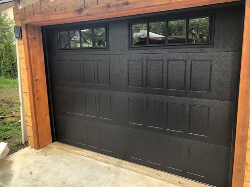 CHI Stamped shaker house garage door